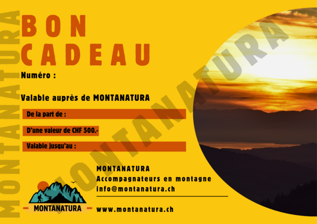 Bon cadeau découverte du bivouac